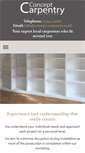 Mobile Screenshot of concept-carpentry.co.uk